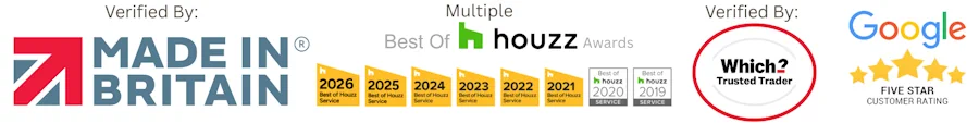 Best of Houzz awards from 2019 to 2026
