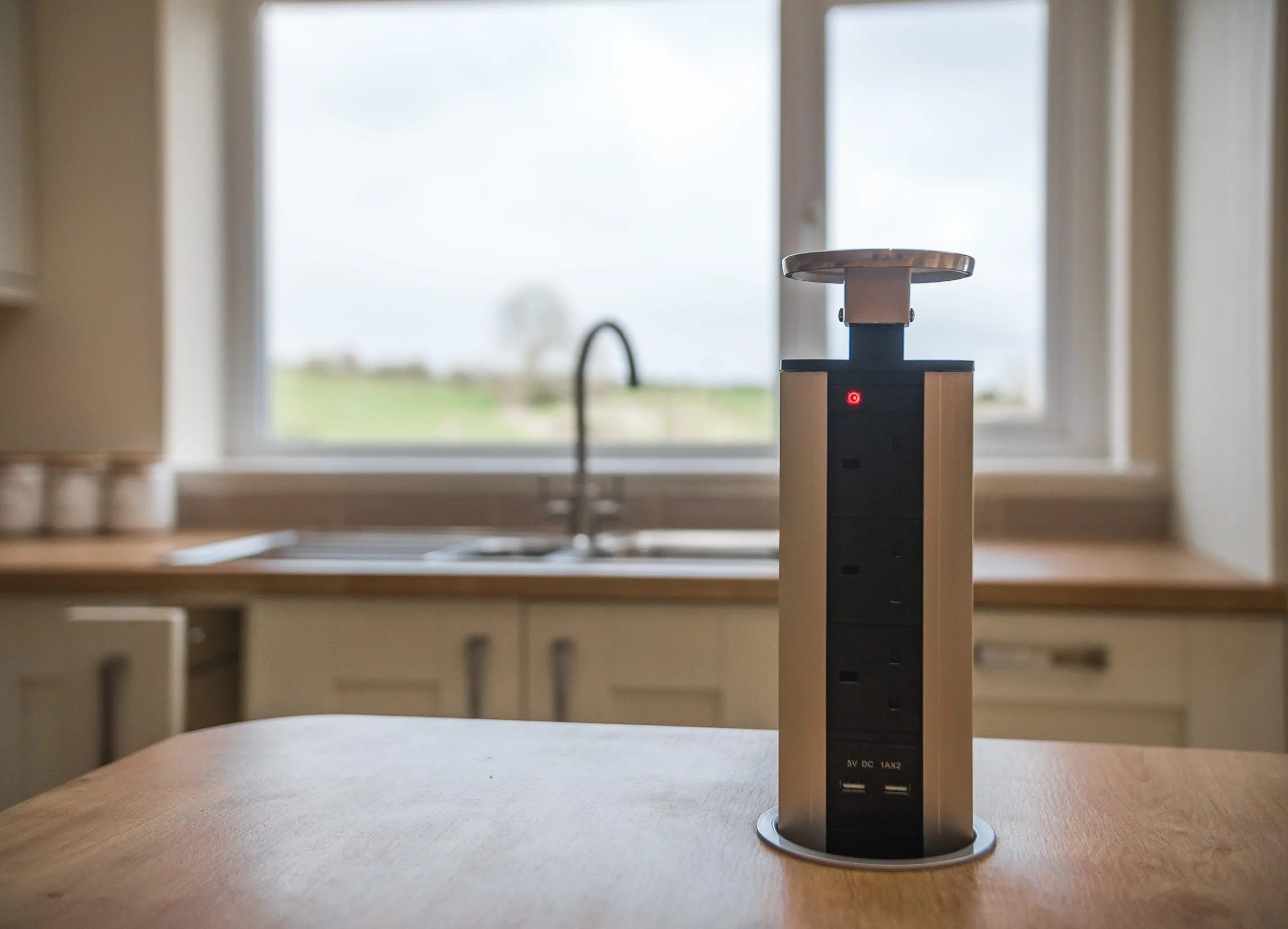 Kitchen plug extension and phone charger Kitchen plug extension and phone charger