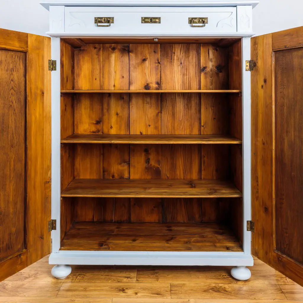 Hand painted classic solid wood cabinet Hand painted and lacquered luxury kitchen furniture