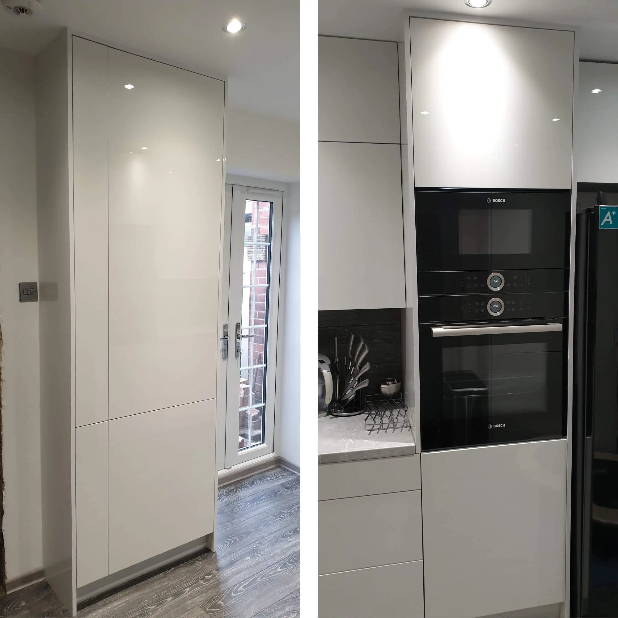 High gloss tall boiler housing