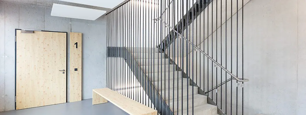 Flame retardant doors