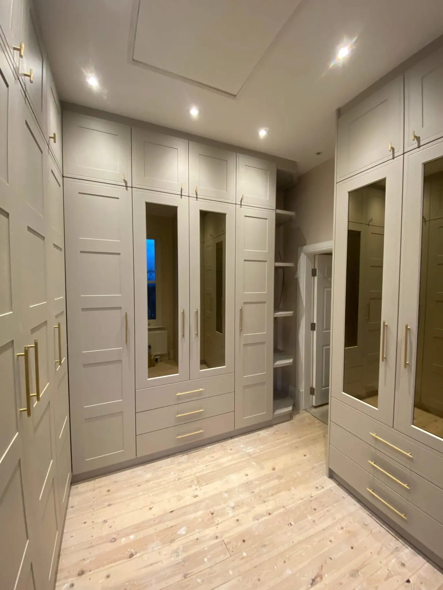 Extra high wardrobes