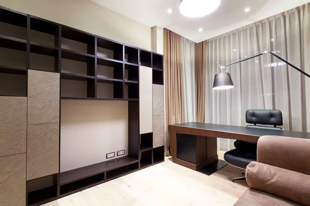 Fitted home office furniture