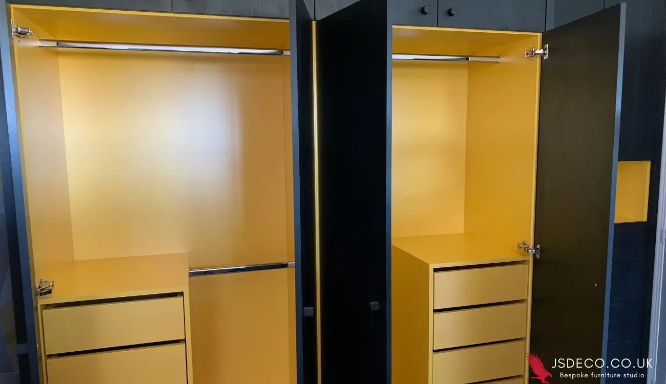 Black matt wardrobe 4