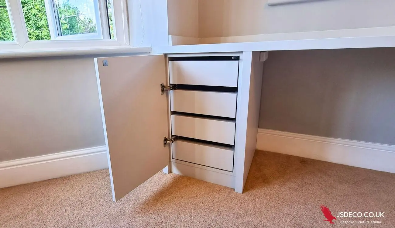 Modern grey dresing table