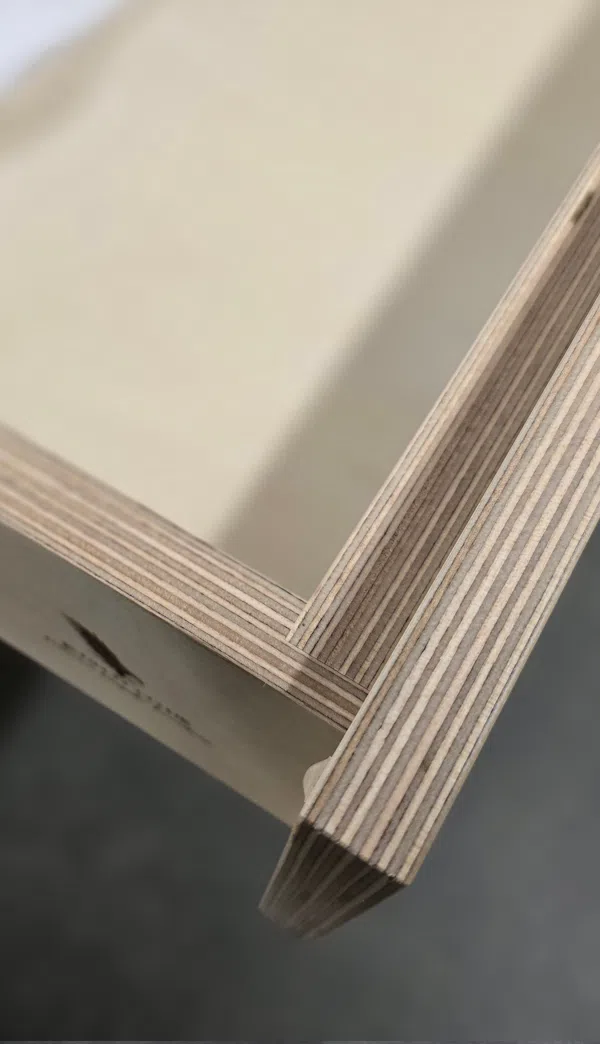 Hand-finished birch plywood joinery detail premium bespoke kitchen craftsmanship