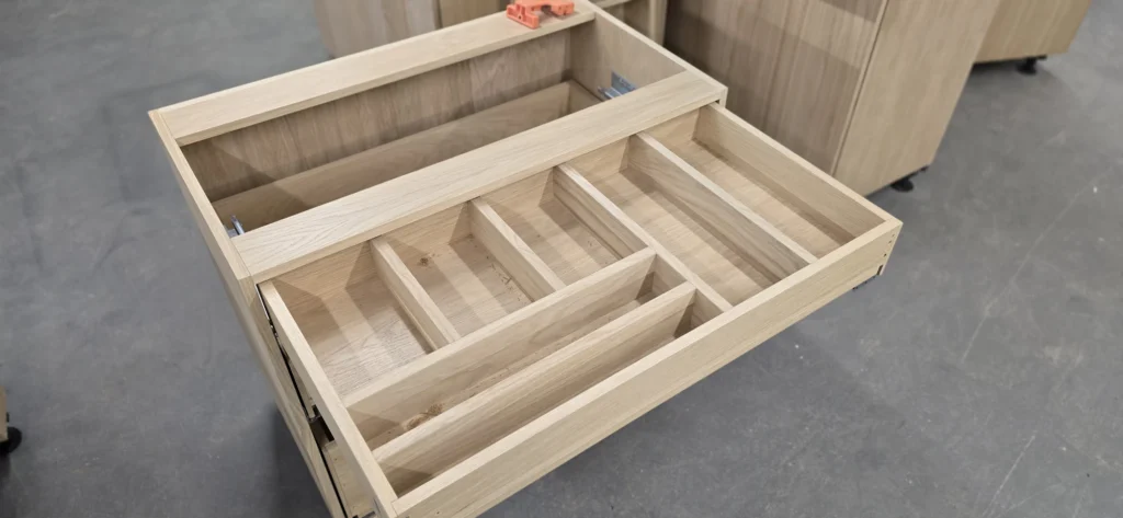 Bespoke kitchen drawer cabinet