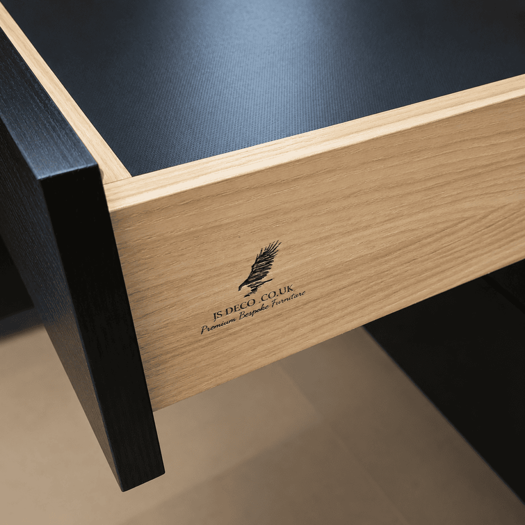 Bespoke solid oak drawer boxes